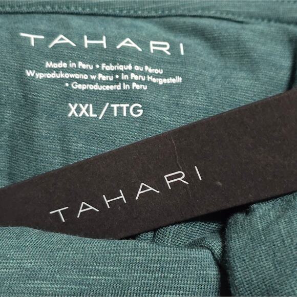 Tahari‎ Hunter Green Women's Cozy Long Sleeve Top Plus Size XXL NEW - Picture 6 of 7